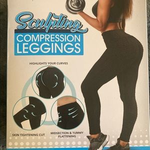 Black Sculpting Compression Leggings